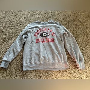 Grey crew neck